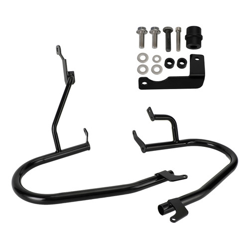 Engine Guard Crash Bar Frame Protector Bumper Steel Black For Bmw R18 20-22 2021 Engine Guard Crash Bar Frame Protector Bumper Steel Black For Bmw R18 20-22 2021