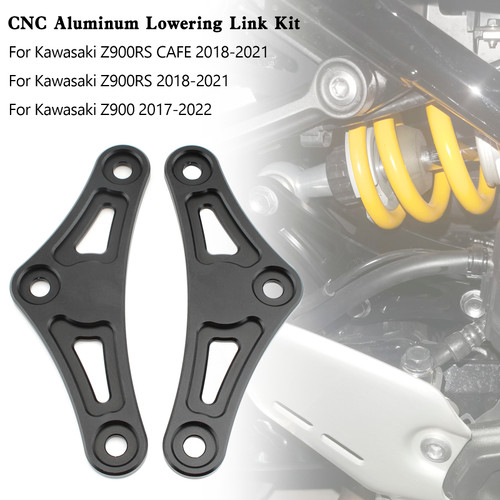 CNC Aluminum Lowering Link Kit 30mm For Kawasaki Z900RS CAFE Z900 2017