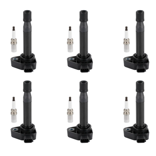 6X Ignition Coils+6X Spark Plugs Set UF242 For Honda Odyssey 3.5L 1999-2007 6X Ignition Coils+6X Spark Plugs Set UF242 For Honda Odyssey 3.5L 1999-2007