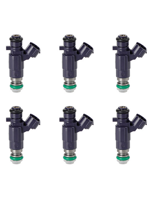 6PCS Fuel Injectors FBJC100 Fit Nissan 350Z 2003-04 Fit Infiniti G35 2003-2004