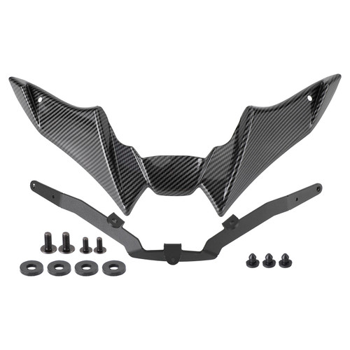 Front Fender Beak Lip Nose Cone Cover Spoilers For Yamaha MT-09 SP 2021-2023 Carbon