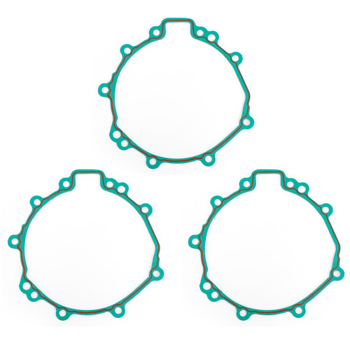 3x Left Engine Stator Cover Gasket For Kawasaki Ninja ZX6R ZX600 ZX636 2007-2022 3x Left Engine Stator Cover Gasket For Kawasaki Ninja ZX6R ZX600 ZX636 2007-2022