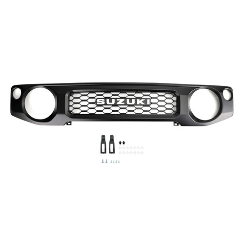 2019-2023 Suzuki Jimny JB74 Honeycomb Front Bumper Grill Grille Black