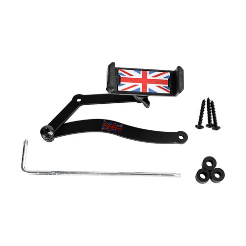 360??Rotation Car Mobile Phone Holder Mount for Mini Cooper R50 R52 R53 Red 360??Rotation Car Mobile Phone Holder Mount for Mini Cooper R50 R52 R53 Red
