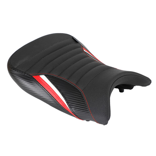 Front Raider Seat Driver Cushion Pu Red Fit For Bmw S1000Rr 19-22 2020 2021