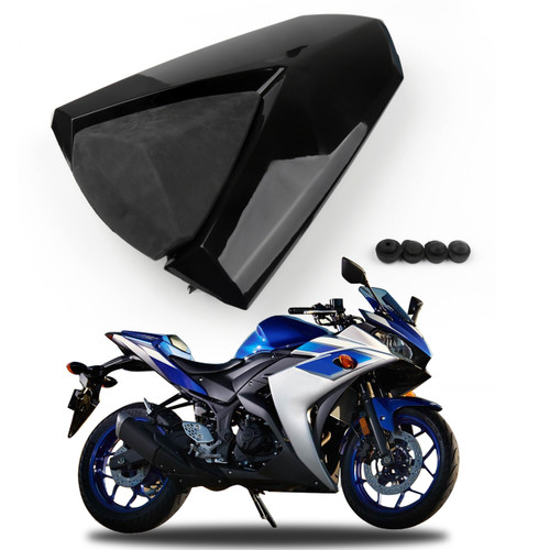 ABS Rear Seat Cover cowl For Yamaha YZF R25 2013-2023 R3 2015-2021 MT-03 2014 Black Generic