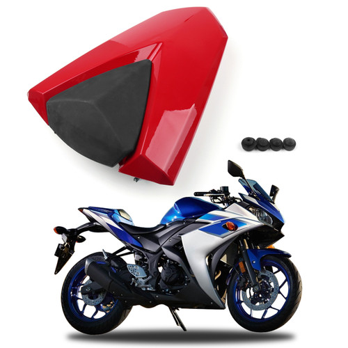 ABS Rear Seat Cover cowl For Yamaha YZF R3 R25 2013-2024 MT03 MT25 MT125 Red Generic