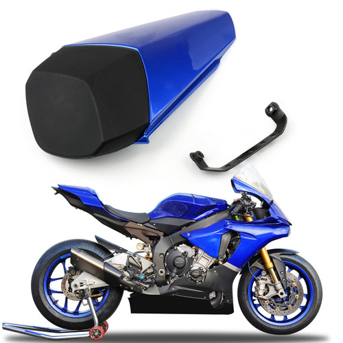 Seat Cowl Pillion Rear Passenger Tandem Cover Yamaha R1 YZFR1 (2015-2016-2017) Blue