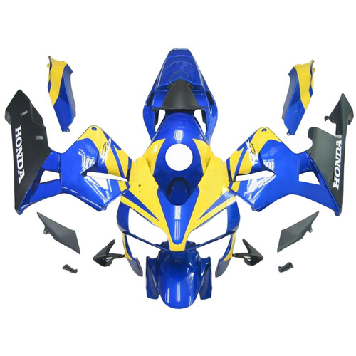 2003-2004 Honda CBR600RR F5 Injection Fairing Kit Bodywork Plastic ABS #129 2003-2004 Honda CBR600RR F5 Injection Fairing Kit Bodywork Plastic ABS #129