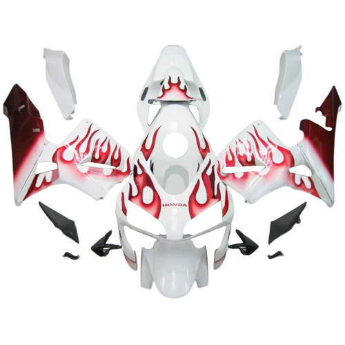 2003-2004 Honda CBR600RR F5 Injection Fairing Kit Bodywork Plastic ABS #158 2003-2004 Honda CBR600RR F5 Injection Fairing Kit Bodywork Plastic ABS #158