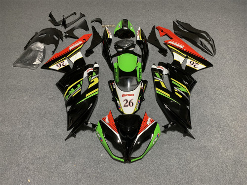 2009-2012 Kawasaki ZX6R 636 Injection Fairing Kit Bodywork Plastic ABS #140 2009-2012 Kawasaki ZX6R 636 Injection Fairing Kit Bodywork Plastic ABS #140