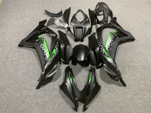 2016-2020 Kawasaki ZX10R Injection Fairing Kit Bodywork Plastic ABS #129