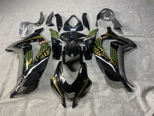 2016-2020 Kawasaki ZX10R Injection Fairing Kit Bodywork Plastic ABS #130