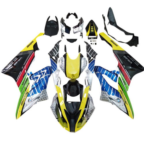 2015-2016 BMW S1000RR Injection Fairing Kit Bodywork Plastic ABS #136