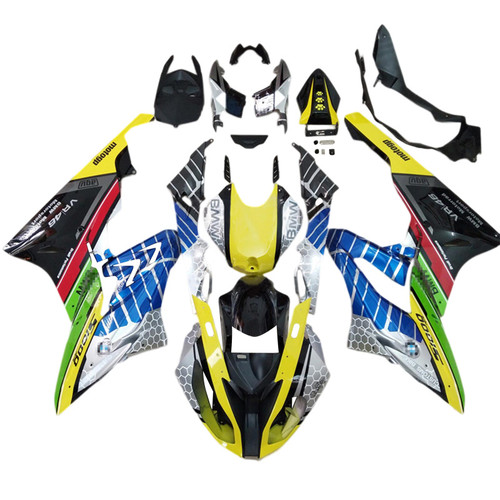 2017-2018 BMW S1000RR Injection Fairing Kit Bodywork Plastic ABS #133