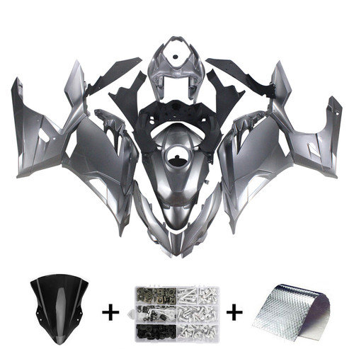 2018-2023 Kawasaki EX400/Ninja400 Injection Fairing Kit Bodywork Plastic ABS #161 Amotopart Fairing