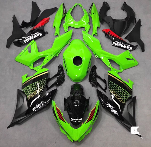 2018-2023 Kawasaki EX400/Ninja400 Injection Fairing Kit Bodywork Plastic ABS #176