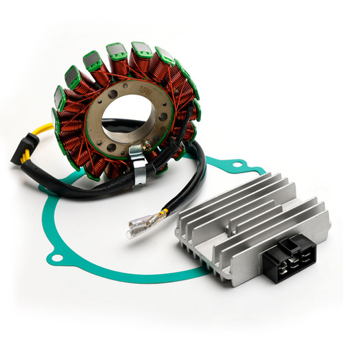 Magneto Stator + Voltage Rectifier + Gasket For Kawasaki ZX550 GPZ550 1984-1988 Magneto Stator + Voltage Rectifier + Gasket For Kawasaki ZX550 GPZ550 1984-1988
