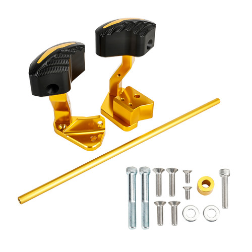 Engine Guards Protective Pad Engine Slider Gold Fits For Suzuki Gsxr1300 21-23 Engine Guards Protective Pad Engine Slider Gold Fits For Suzuki Gsxr1300 21-23