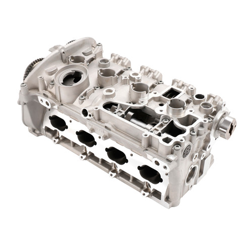 2009-2010 Audi A4 2.0L CVT FWD Base Sedan Complete Engine Cylinder Head Assembly With Crankshaft 06H103064L