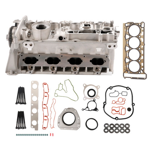 Complete Engine Cylinder Head Assembly Crankshaft +Gasket Kit For Audi A4 Q5