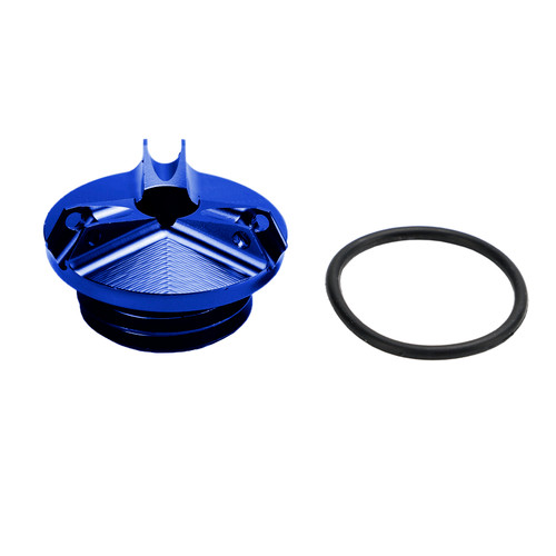 Billet Oil Filler Cap Blue For Yamaha MT-03 MT03 MT-07 MT07 MT-10 / SP MT-25