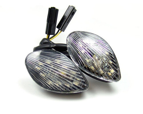 Clear Turn Signals For Honda CBR 1000 RR Flush Mount 2004-2005 Clear Turn Signals For Honda CBR 1000 RR Flush Mount 2004-2005