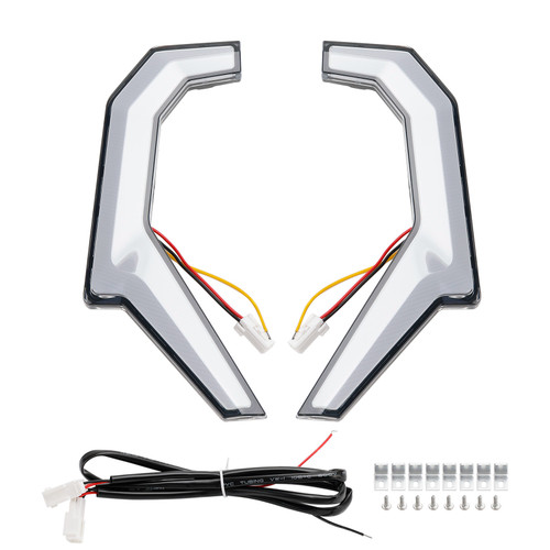 UTV Turn Signal Fang Accent Lights For Polaris RZR XP 4 1000/S 4 900 2014-2020 UTV Turn Signal Fang Accent Lights For Polaris RZR XP 4 1000/S 4 900 2014-2020