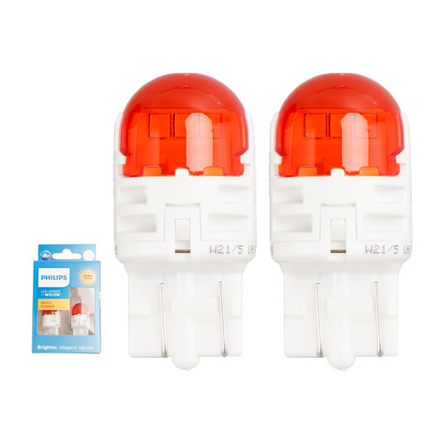 For Philips 11066AU60X2 Ultinon Pro6000 LED-AMBER W21/5W intense AMBER 80/16lm For Philips 11066AU60X2 Ultinon Pro6000 LED-AMBER W21/5W intense AMBER 80/16lm
