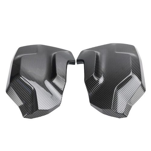 Side Frame Fairing Cowl Guards Radiator Cover For BMW R1250GS ADV 2018-2023 Carbon