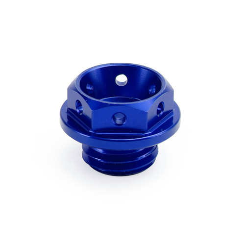 Billet Oil Filler Cap Blue M20 x P2.5mm For Honda Rebel CMX 300 500 2017-2023