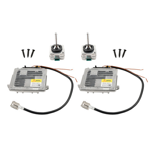 2x Headlight Ballast & D3S Bulb Wire Control Unit For Grand Cherokee 2014-2020