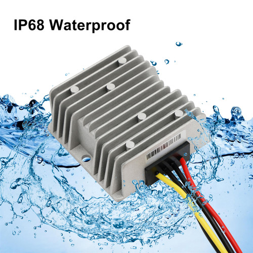 Waterproof DC/DC Converter Regulator 12V/24V Step Up to 48V 3A 144W Waterproof DC/DC Converter Regulator 12V/24V Step Up to 48V 3A 144W