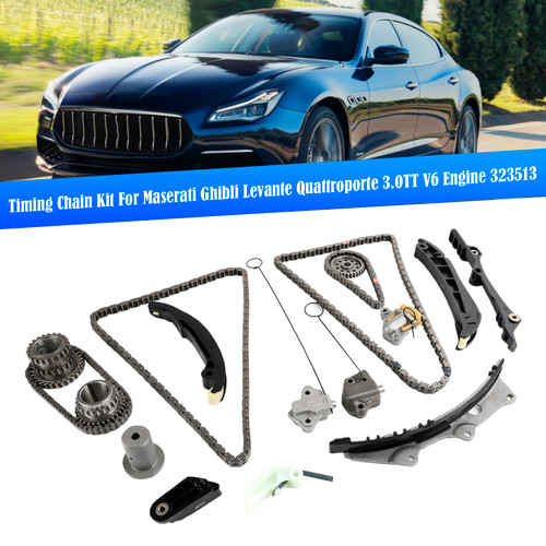 Timing Chain Kit For Maserati Ghibli Levante Quattroporte 3.0TT V6 Engine 323513