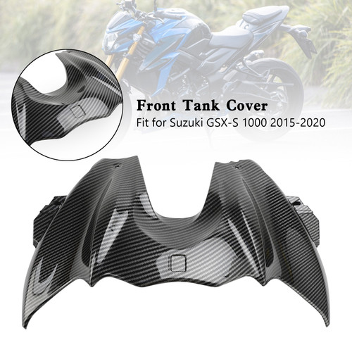 Carbon Front Tank Cover Fairing Panel For Suzuki GSX-S 1000 2015-2020