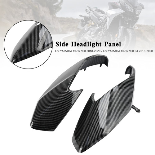 Carbon Front Side Headlight Panel For Yamaha Tracer 900 / GT 2018-2020 Carbon Front Side Headlight Panel For Yamaha Tracer 900 / GT 2018-2020