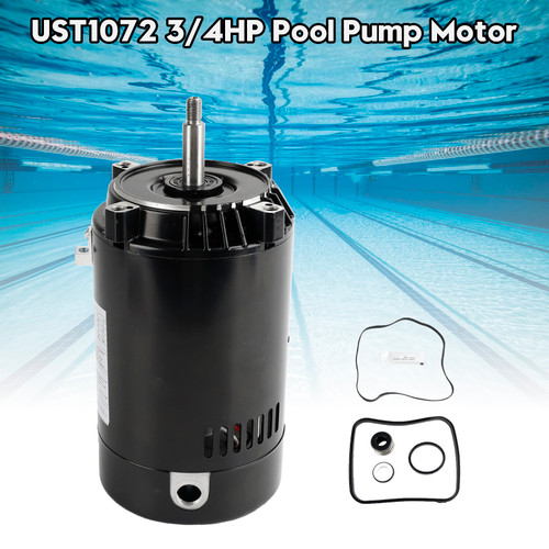 UST1072 Round Flange Pool Pump Motor 3/4HP 115/230V Swimming Pool Pump Motor