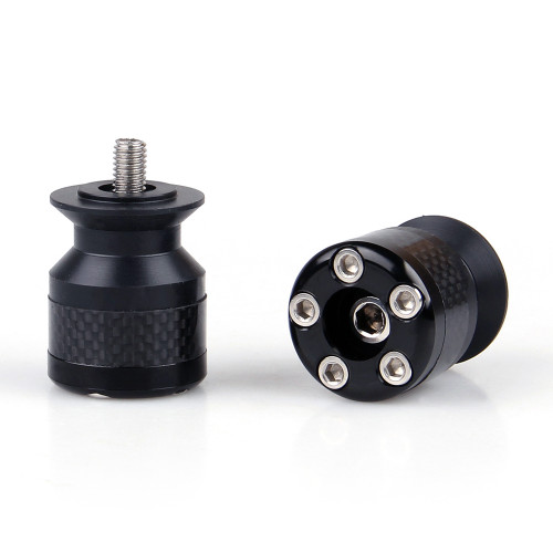 Spools 6MM Carbon Fiber Swingarm Sliders Yamaha, Black Spools 6MM Carbon Fiber Swingarm Sliders Yamaha, Black