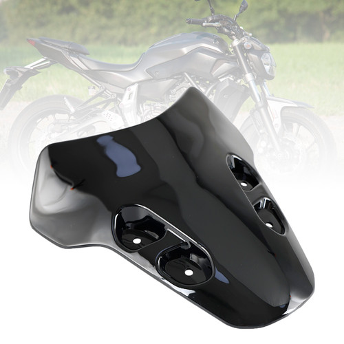 ABS Motorcycle Windshield WindScreen fit for YAMAHA MT-07 MT 07 2021-2023 Black