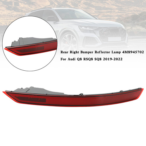 Rear Right Bumper Reflector Lamp 4M8945702 For Audi Q8 RSQ8 SQ8 2019-2022