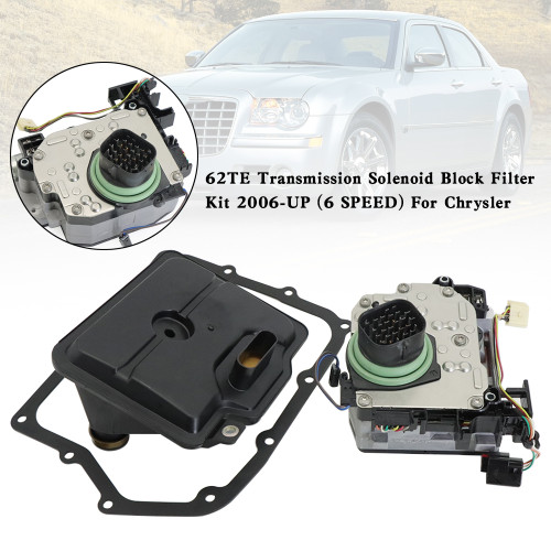 62TE Transmission Solenoid Block Filter Kit 2006-UP (6 SPEED) For Chrysler