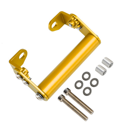 Phone Navigation Bracket Gps Extend Bracket 22Mm Gold For Motorbike Motocycle Phone Navigation Bracket Gps Extend Bracket 22Mm Gold For Motorbike Motocycle