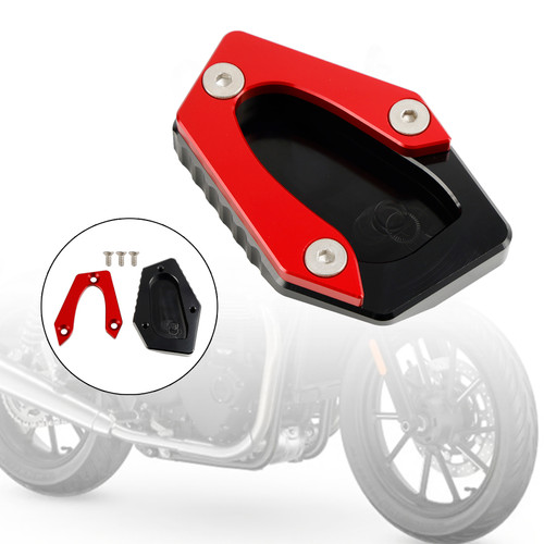 Kickstand Enlarge Plate Pad fit for Speed Twin 900 22-23 Street Cup 900 17-18 Kickstand Enlarge Plate Pad fit for Speed Twin 900 22-23 Street Cup 900 17-18