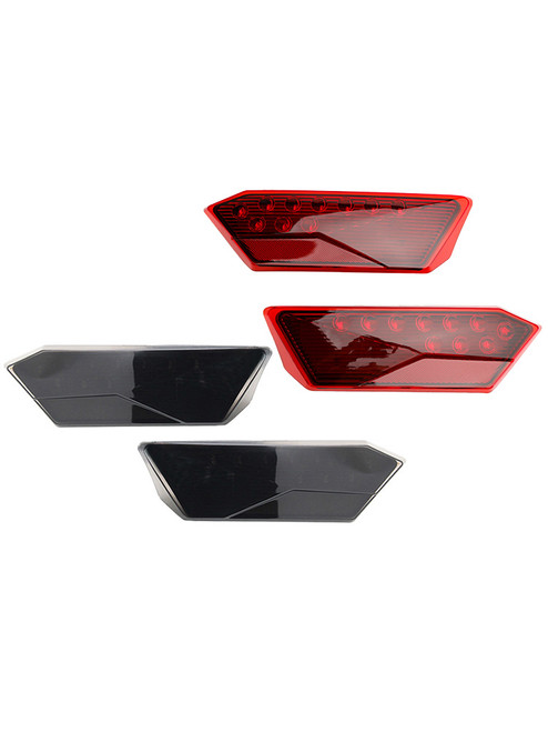 2412341 2412342 LED Tail Lights For Polaris RZR Turbo 1000 XP 900 S 2014-2019 Red Generic 2412341 2412342 LED Tail Lights For Polaris RZR Turbo 1000 XP 900 S 2014-2019 Red Generic