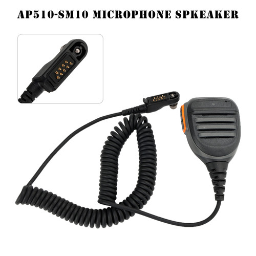 AP510-SM10 Hand Microphone Spkeaker Fit for Hytera AP510 AP580 BP560 BP510 Radio