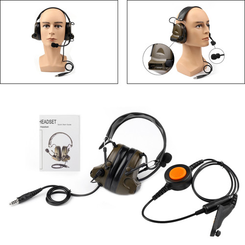 Z Tactical H50 Headset For XPR6300 XPR6350 XPR6380 XPR6500 XPR6550 XPR6580