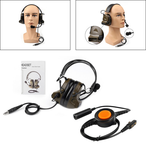 Z Tactical H50 Headset For Hytera PD780/780G/700/700G/580/788/782/785 Radio