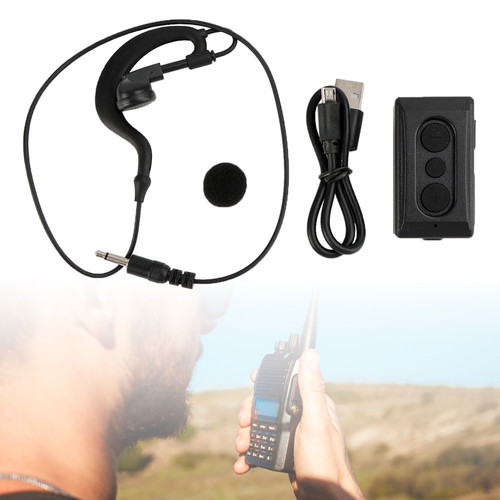 HX-Z118 Wireless Bluetooth PTT Controller Hands-free Radio Button for Zello Work
