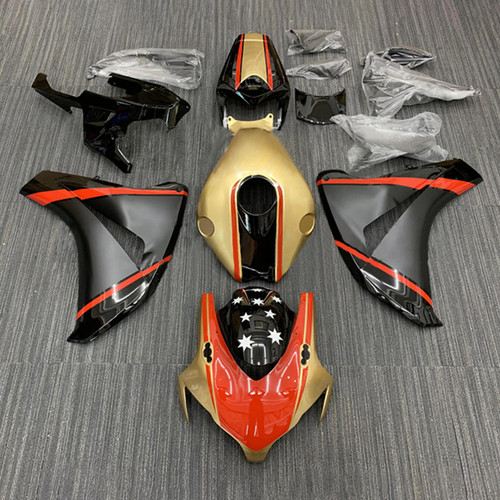 2008-2011 Honda CBR1000RR Injection Fairing Kit Bodywork Plastic ABS#193