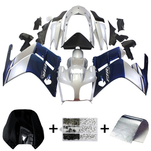 2001-2006 Yamaha FJR 1300 Injection Fairing Kit Bodywork Plastic ABS#106